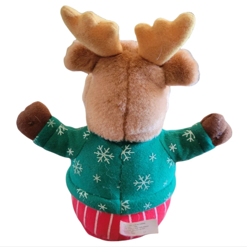Vtg 1995 Avon Noise Activated Vibrating Musical Rudolph The Red Nose Reindeer